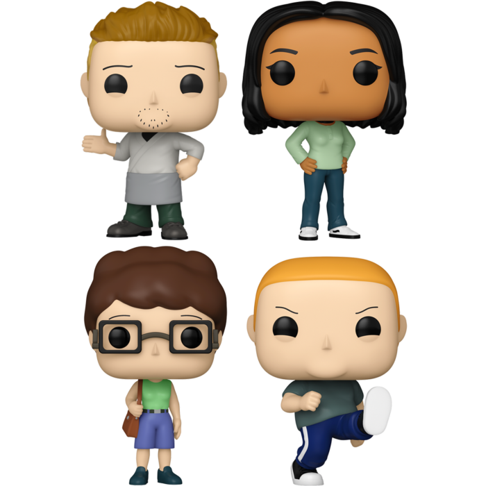 Funko Pop! King of the Hill - Bobby, Connie, Peggy & Bobby Hill - Bundle (Set of 4)