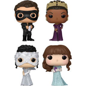 Funko Pop! Bridgerton - Benedict, Sophie, Eloise, & Lady Danbury - Bundle (Set of 4) - Real Pop Mania
