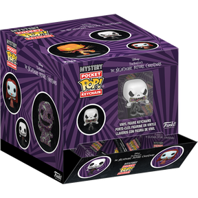 Funko Pocket Pop! Keychain - The Nightmare Before Christmas - Mystery (Display of 12)