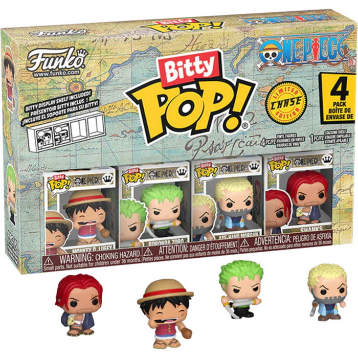 Funko Bitty Pop! One Piece - Nami, Arlong, Nojiko & Chase Bitty - 4-Pack