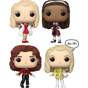 Funko Pop! Clueless - Total Makeover 30th Anniversary - Bundle (Set of 4)