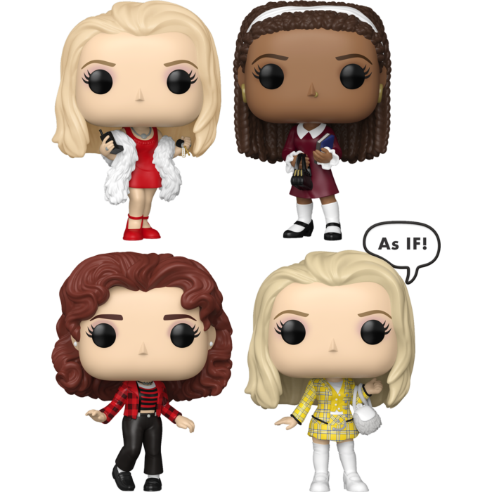 Funko Pop! Clueless - Total Makeover 30th Anniversary - Bundle (Set of 4)