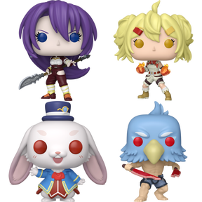 Funko Pop! Shangri-La Frontier - Arthur Pencilgon, Emul, Oikatzo & Sunraku - Bundle (Set of 4)