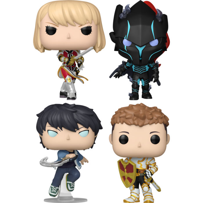 Funko Pop! Solo Leveling - Level Up - Bundle (Set of 4) - Chase Chance