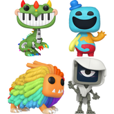Funko Pop! Poppy Playtime - Yarnaby, Doey, Pianasaurus & The Doctor - Bundle (Set of 4)