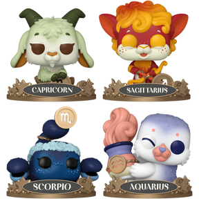 Funko Pop! Zodiac - Earth, Air, Fire & Water - Bundle (Set of 4)