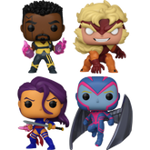 Funko Pop! X-Men '97 - Bishop, Sabretooth, Archangel & Psylocke - Bundle (Set of 4)