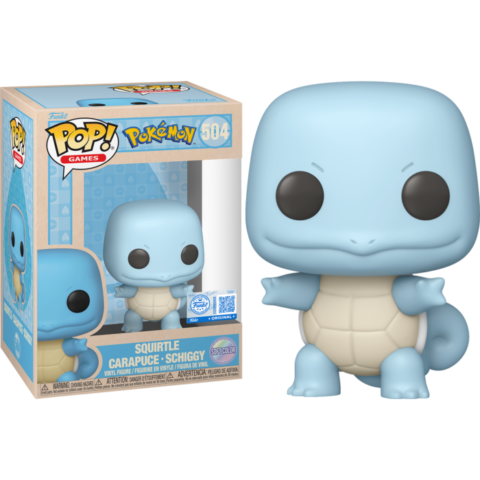 Funko Pop! Pokemon - Squirtle (Pastel) #504