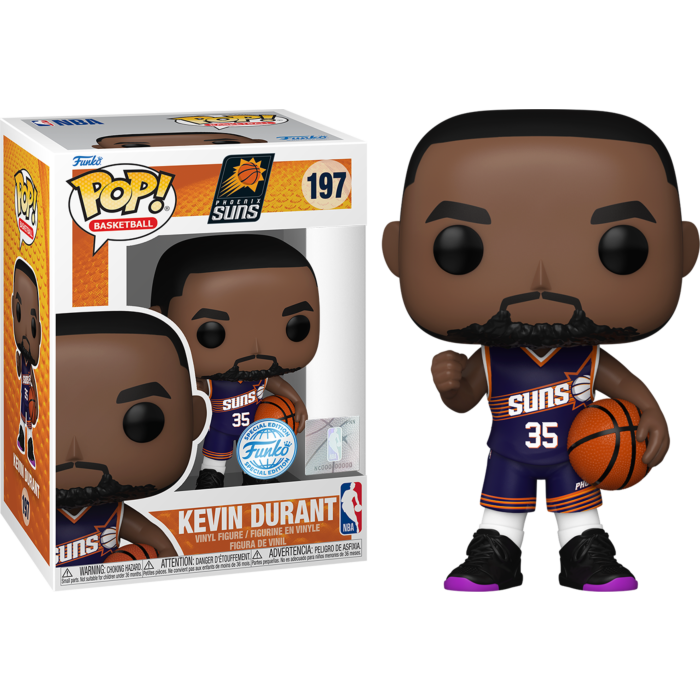 Funko Pop! NBA Basketball: Suns - Kevin Durant #197