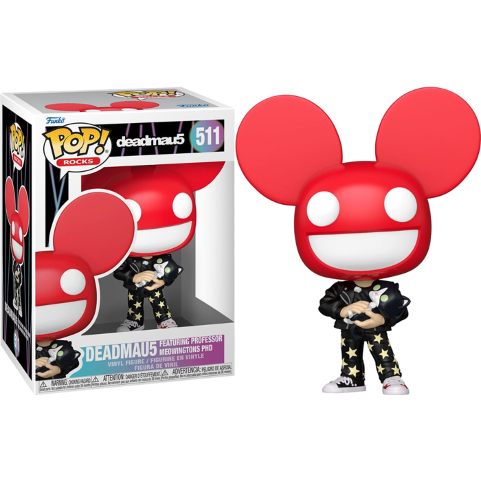 Funko Pop! Deadmau5 - Deadmau5 Featuring Professor Meowington PHD #511 - Real Pop Mania