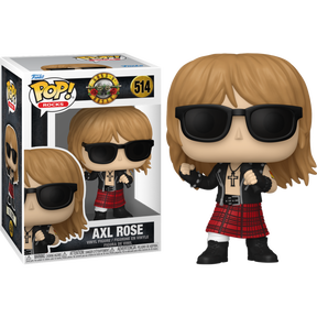 Funko Pop! Guns N' Roses - Slash, Axl Rose & Duff McKagan - Bundle (Set of 3)