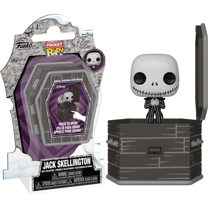 Funko Pocket Pop! The Nightmare Before Christmas - Jack Skellington in Coffin