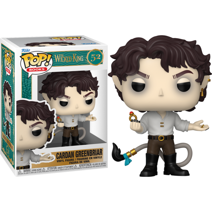 Funko Pop! The Folk of the Air - Jude, Cardan, Oak, Wren, Jude (Wicked King), & Carden (Wicked King) Pop! Vinyl Figure Bundle (Set of 6) - Real Pop Mania