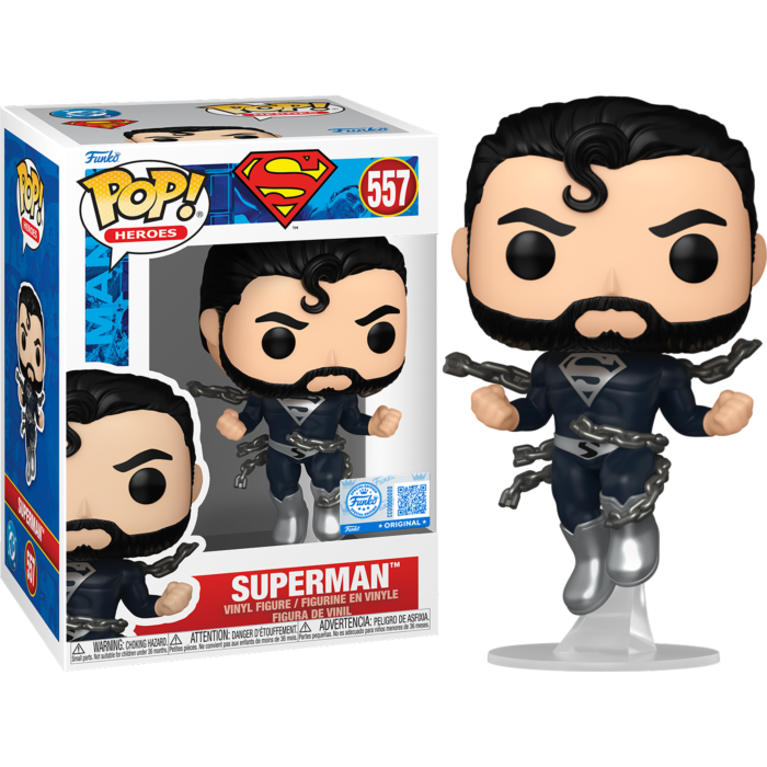 Funko Pop! Superman: Lois & Clark - Superman (Black Suit) #557