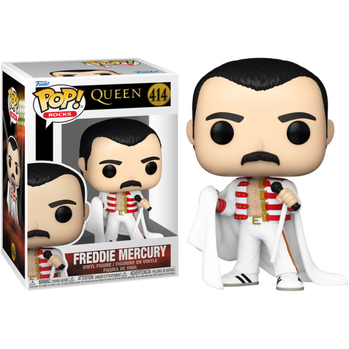 Funko Pop! Queen - Freddie Mercury with Cape #414