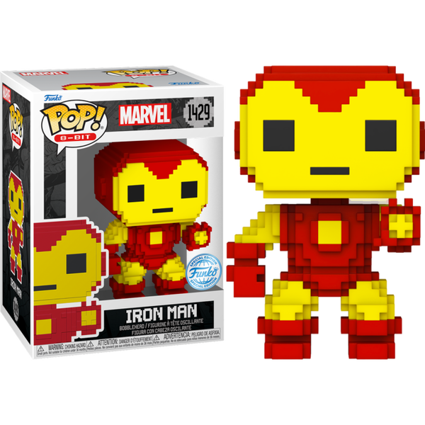 Funko Pop! Marvel: 8-Bit - Iron Man 8-Bit #1429 Funko Pop! Marvel: 8-Bit - Iron Man 8-Bit #1429