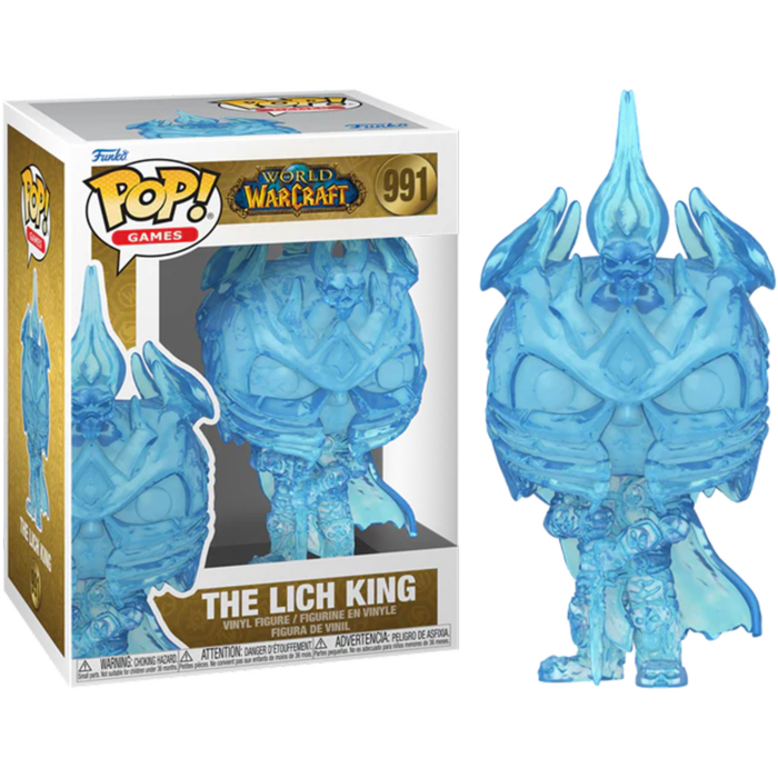 Funko Pop! World of Warcraft - The Lich King Translucent #991