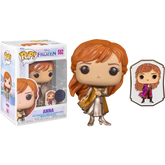 Funko Pop! Frozen - Anna Gold Ultimate Princess with Enamel Pin #582