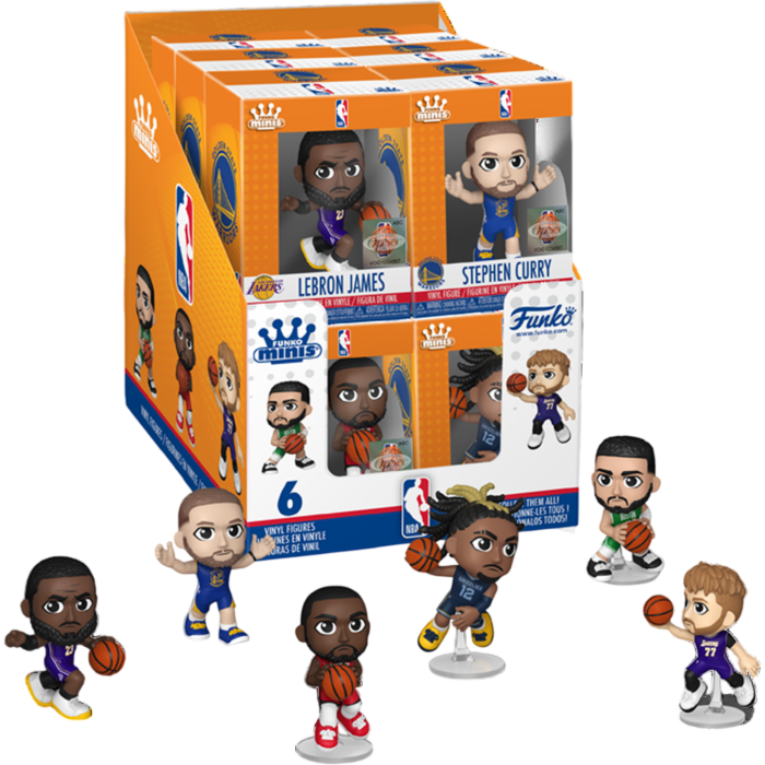 Funko! NBA Basketball - Funko Minis 3" (Display of 12)