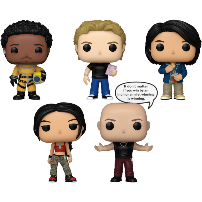 Funko Pop! Fast & Furious - Brian, Dominic, Han, Letty & Tej - Bundle (Set of 5)