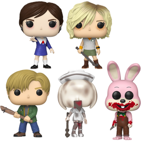 Funko Pop! Silent Hill - Alessa, Heather, James, Nurse & Robbie - Bundle (Set of 5) - Real Pop Mania