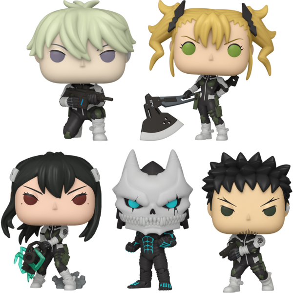 Funko Pop! Kaiju No. 8 - Fortitude Level - Bundle (Set of 5)