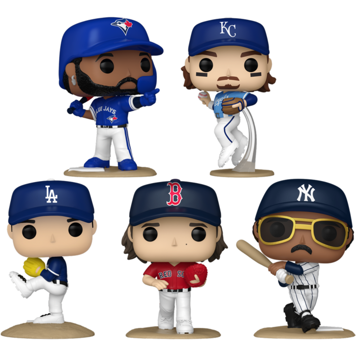 Funko Pop! MLB Baseball - Guerrero Jr, Witt Jr, Sasaki, Anthony & Jackson - Bundle (Set of 5)