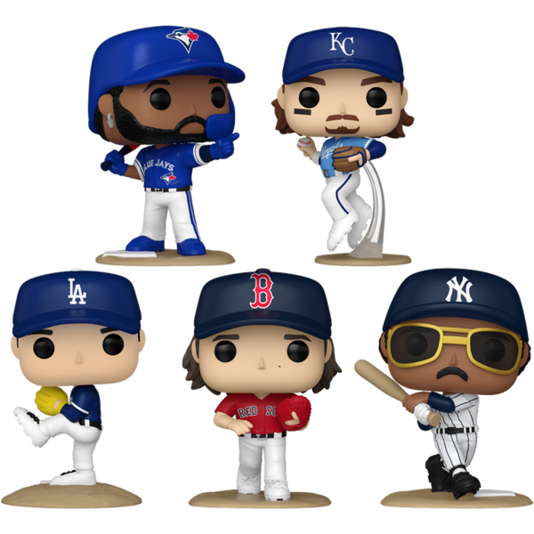 Funko Pop! MLB Baseball - Guerrero Jr, Witt Jr, Sasaki, Anthony & Jack