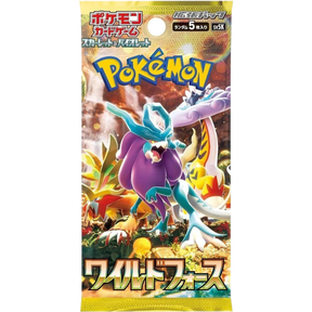 Pokemon - Scarlet & Violet SV5K Wild Force (Japanese Import) Booster Box (Display of 30) - Real Pop Mania