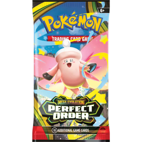 Pokemon - Mega Evolution 3 Perfect Order Booster Pack (10 Cards) - Real Pop Mania