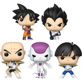 Funko Pop! Dragon Ball Z - Frieza, Son Gohan, Son Goku, Krillin & Vegeta (Frieza Saga) - Bundle (Set of 5)