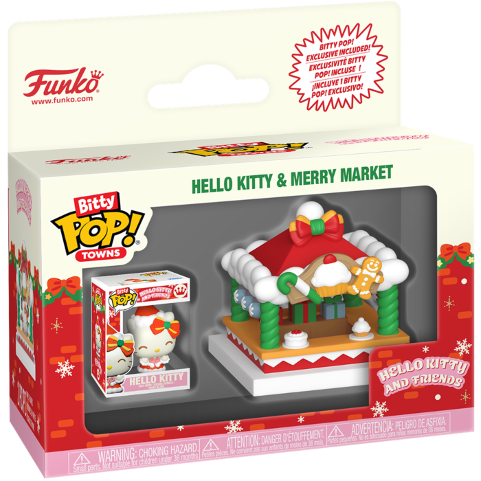 Funko Bitty Pop! Town - Hello Kitty & Friends - Hello Kitty & Merry Market