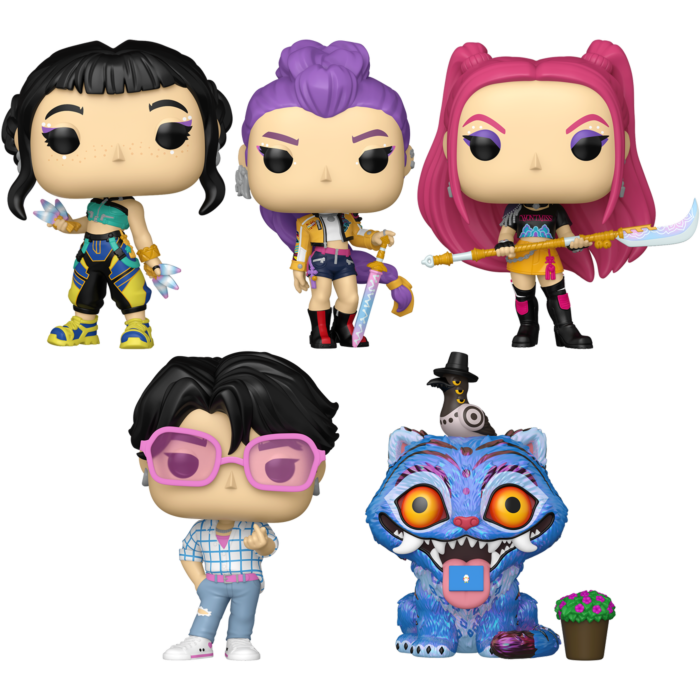 Funko Pop! K-Pop Demon Hunters - My Little Funko - Bundle (Set of 5)