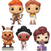 Funko Pop! Hercules (1997) - Zero to Hero - Bundle (Set of 5)