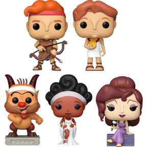 Funko Pop! Hercules (1997) - Zero to Hero - Bundle (Set of 5)