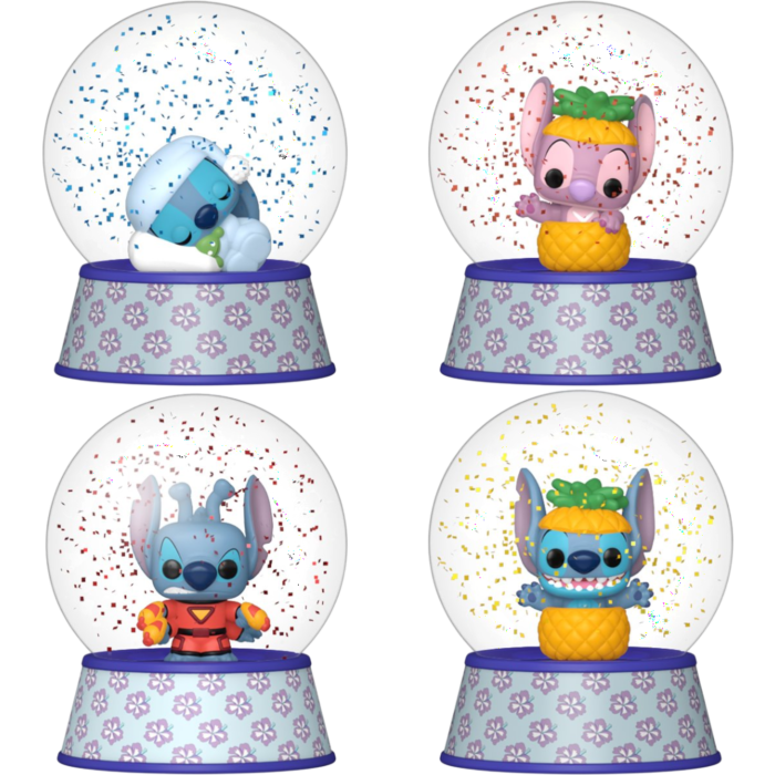 Funko Mini Pop! Snow Globes - Lilo & Stitch (Display of 12)