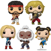 Funko Pop! Street Fighter 6 - Akuma, Cammy, Chun-Li, Ken & Ryu - Bundle (Set of 5)