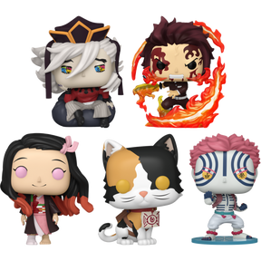 Funko Pop! Demon Slayer - Let's Do Our Best - Bundle (Set of 5)