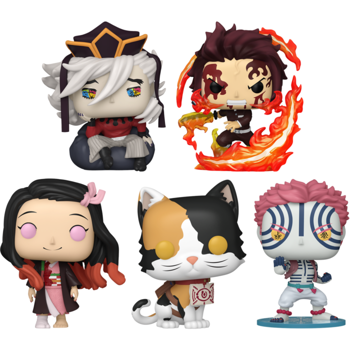 Funko Pop! Demon Slayer - Let's Do Our Best - Bundle (Set of 5)