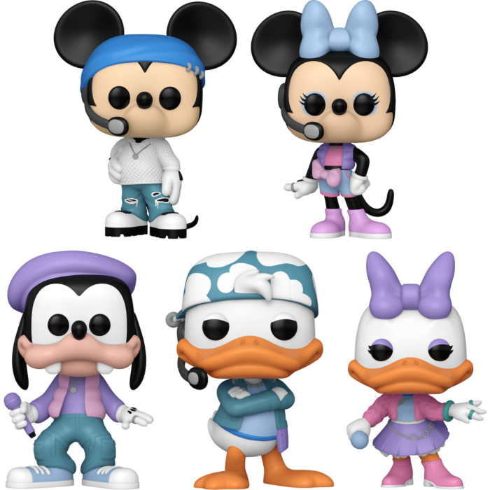Funko Pop! Mickey & Friends - Take to the Stage K-Pop Style - Bundle (Set of 5)