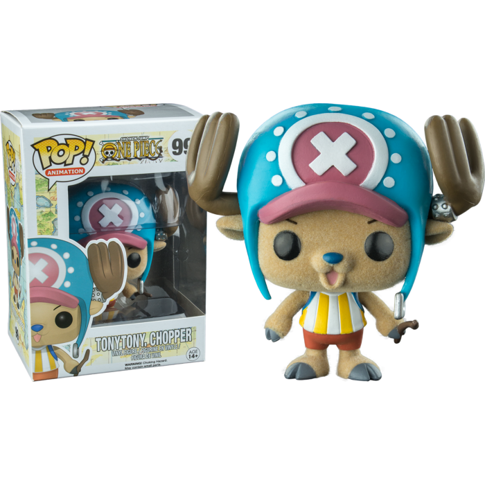 Funko Pop! One Piece - Tony Tony Chopper Flocked #99