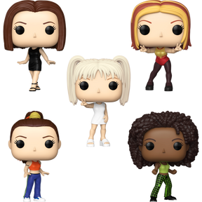 Funko Pop! Spice Girls - Baby, Ginger, Posh, Scary & Sporty Spice (Wannabe) Bundle (Set of 5)