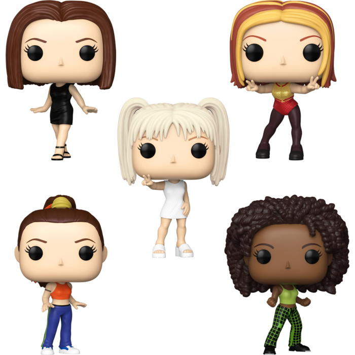 Funko Pop! Spice Girls - Baby, Ginger, Posh, Scary & Sporty Spice (Wannabe) Bundle (Set of 5)