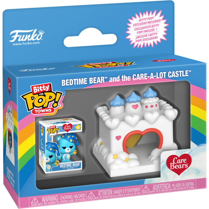 Funko Bitty Pop! Town - Care Bears - Bedtime Bear & the Care-a-Lot Castle