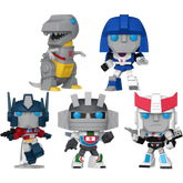 Funko Pop! The Transformers: The Movie (1986) - Grimlock, Mirage, Optimus Prime, Prowl & Wheeljack - Bundle (Set of 5)