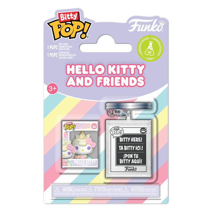 Funko Bitty Pop! Hello Kitty and Friends - Hello Kitty with Keychain Case Accessory