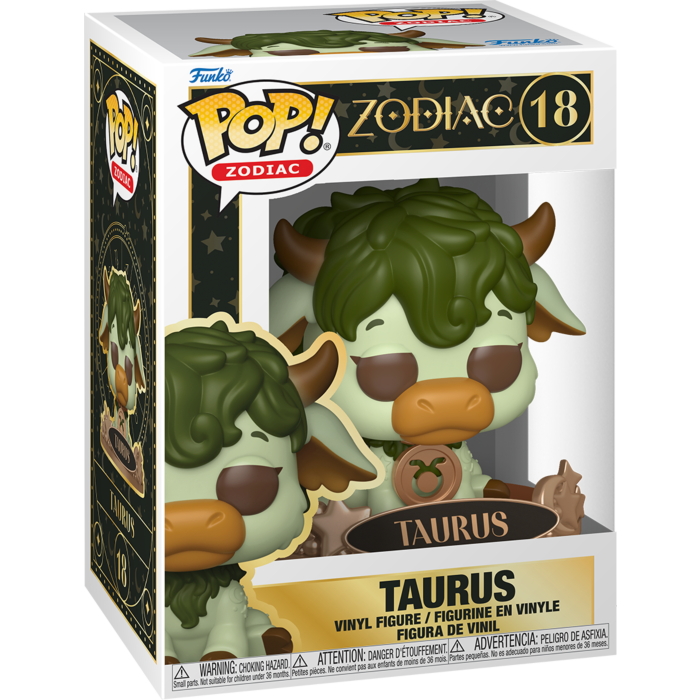 Funko Pop! Zodiac - Taurus #18 - Real Pop Mania