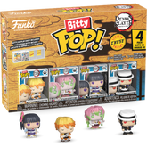 Funko Bitty Pop! Demon Slayer - Zenitsu Agatsuma, Mitsuri Kanroji, Kanao Tsuyuri - 4-Pack - Real Pop Mania
