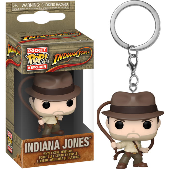 Funko Pocket Pop! Keychain - Indiana Jones and the Raiders of the Lost Ark - Indiana Jones