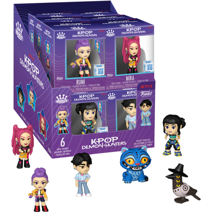 Funko! K-Pop Demon Hunters - Minis 3" (Display of 12)